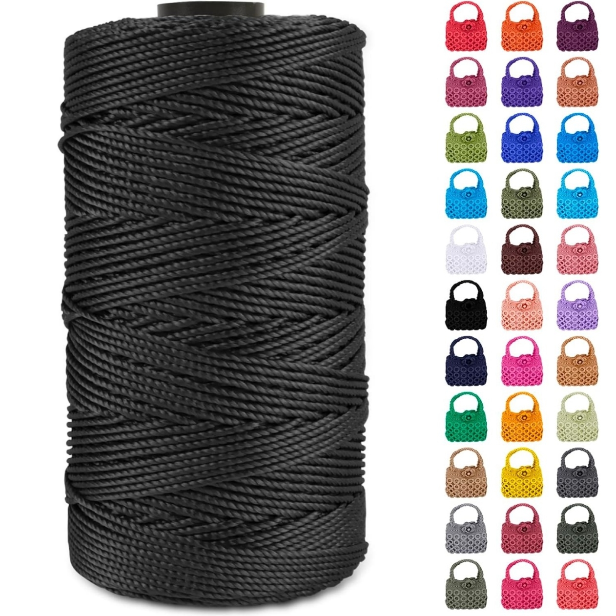 Art Craft Hat - 1Pcs 200m Crochet Yarn DIY Craft
