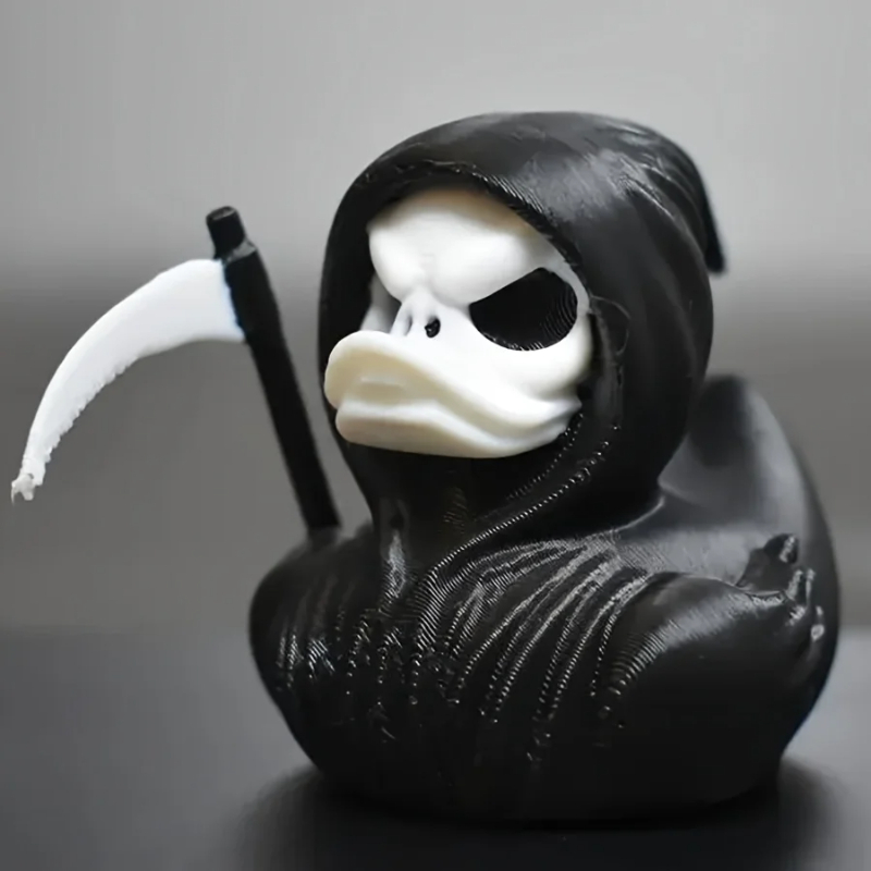 Art Craft Duck - Grim Reaper Duck A 3D Printed