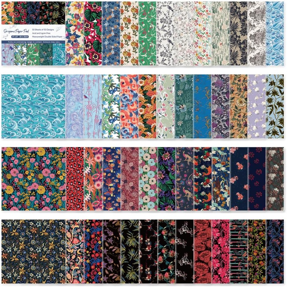 Art Craft Ideas For Kids - Premium 50 Sheets Origami Paper 6