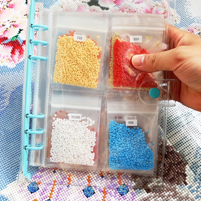Craft Art Set - 113Pcs Diamond Painting Storage Book Metal