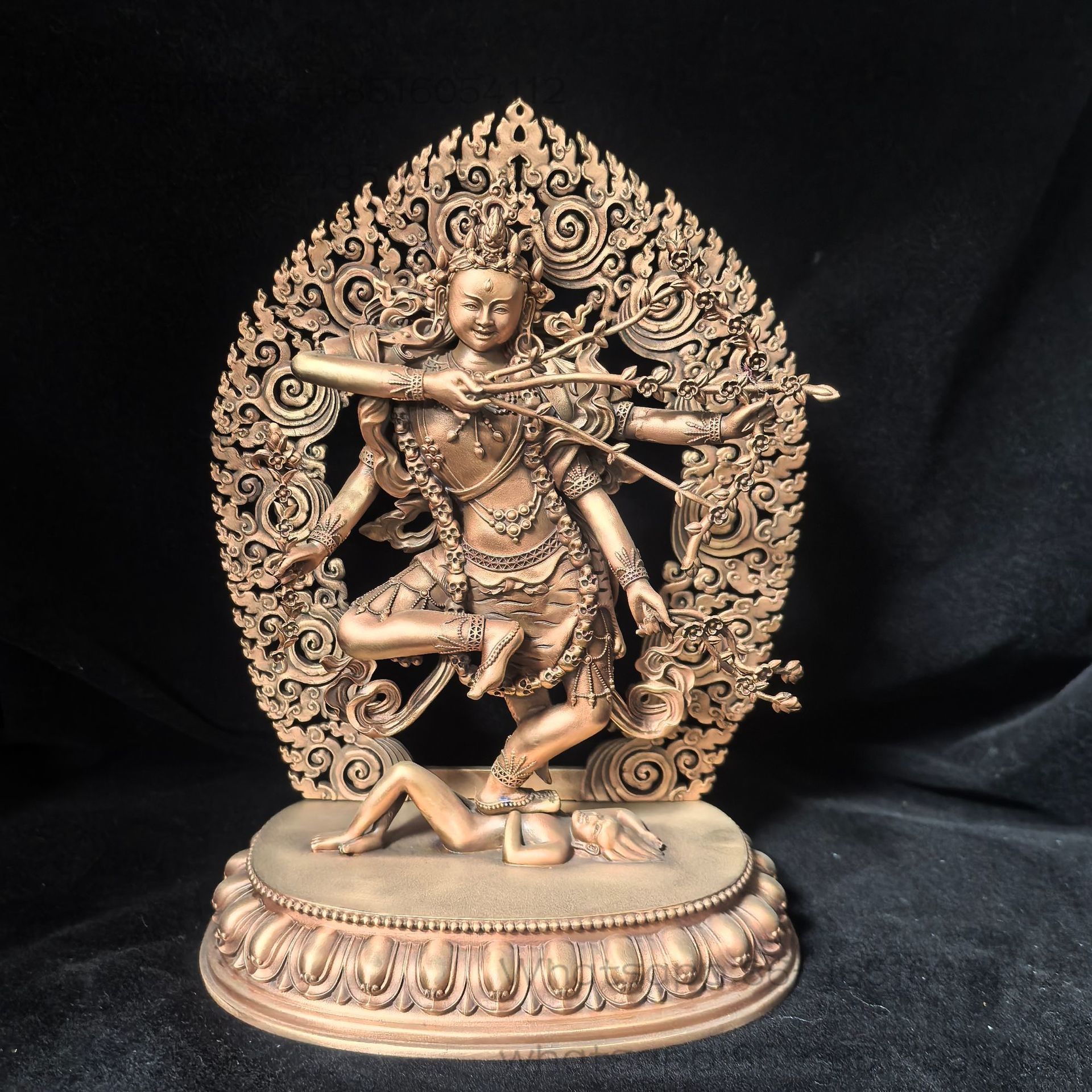 Art Craft Room - Purple Copper Art Craft Buddha Mother