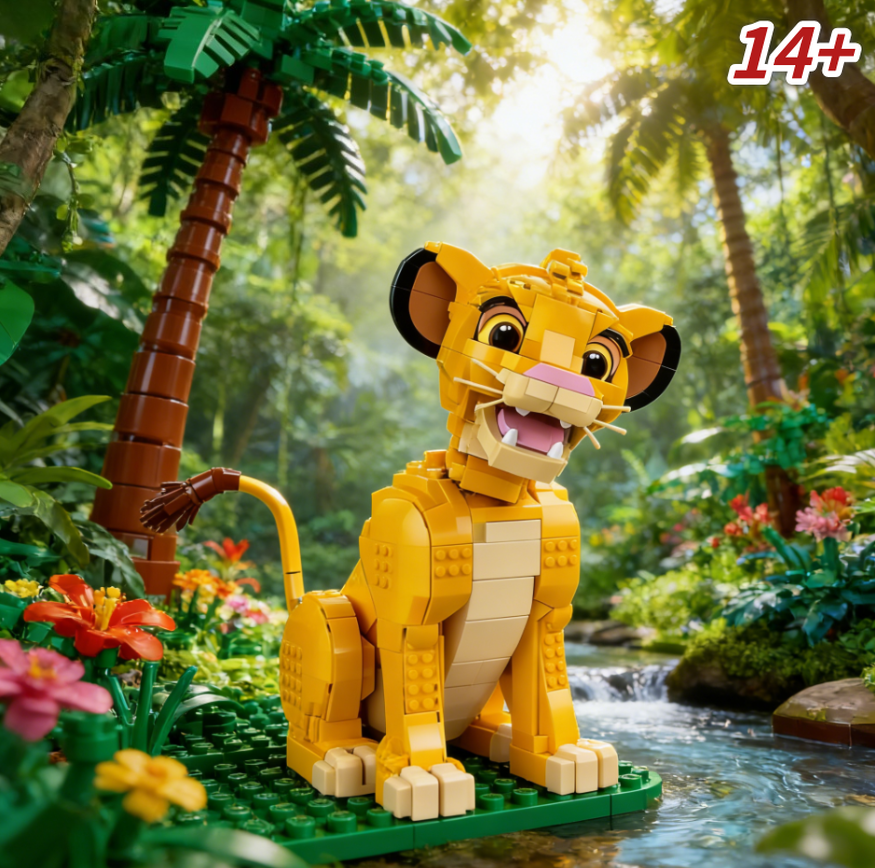 Art Craft Material - New 1445Pcs 43247 The Lion King