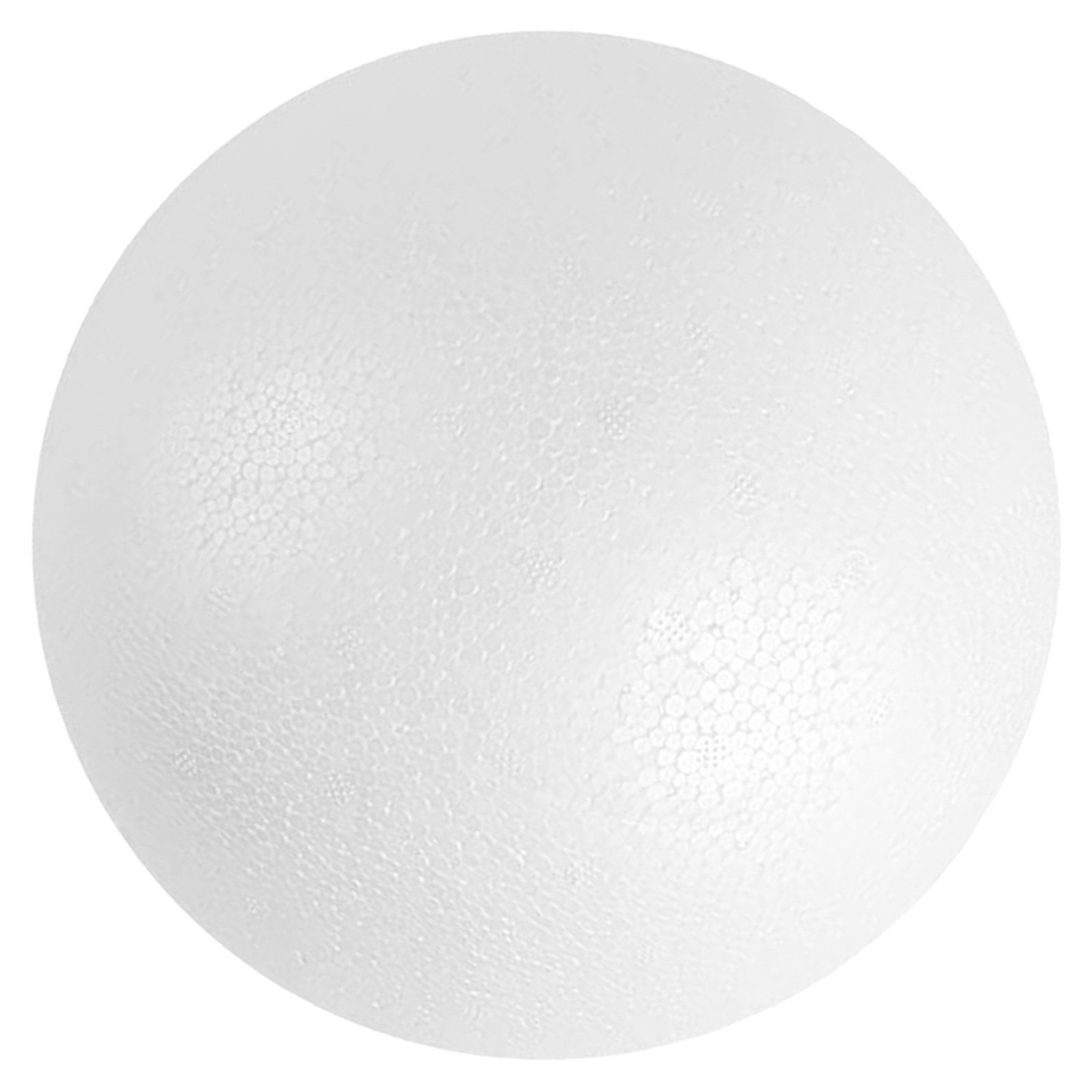 Art Craft Project - White 25Cm Smooth Round Foam Balls