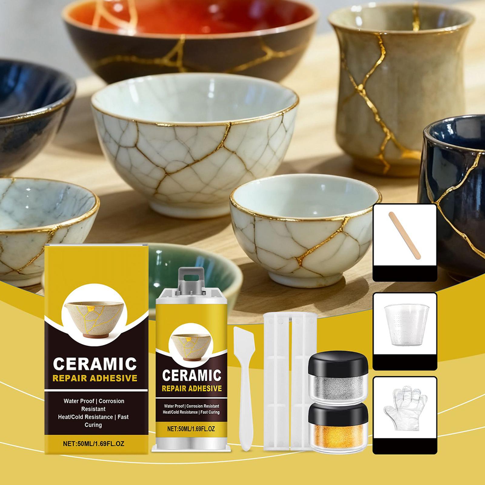 Art Craft Workshop - Broken Pottery Repair Kit Waterproof Safe
