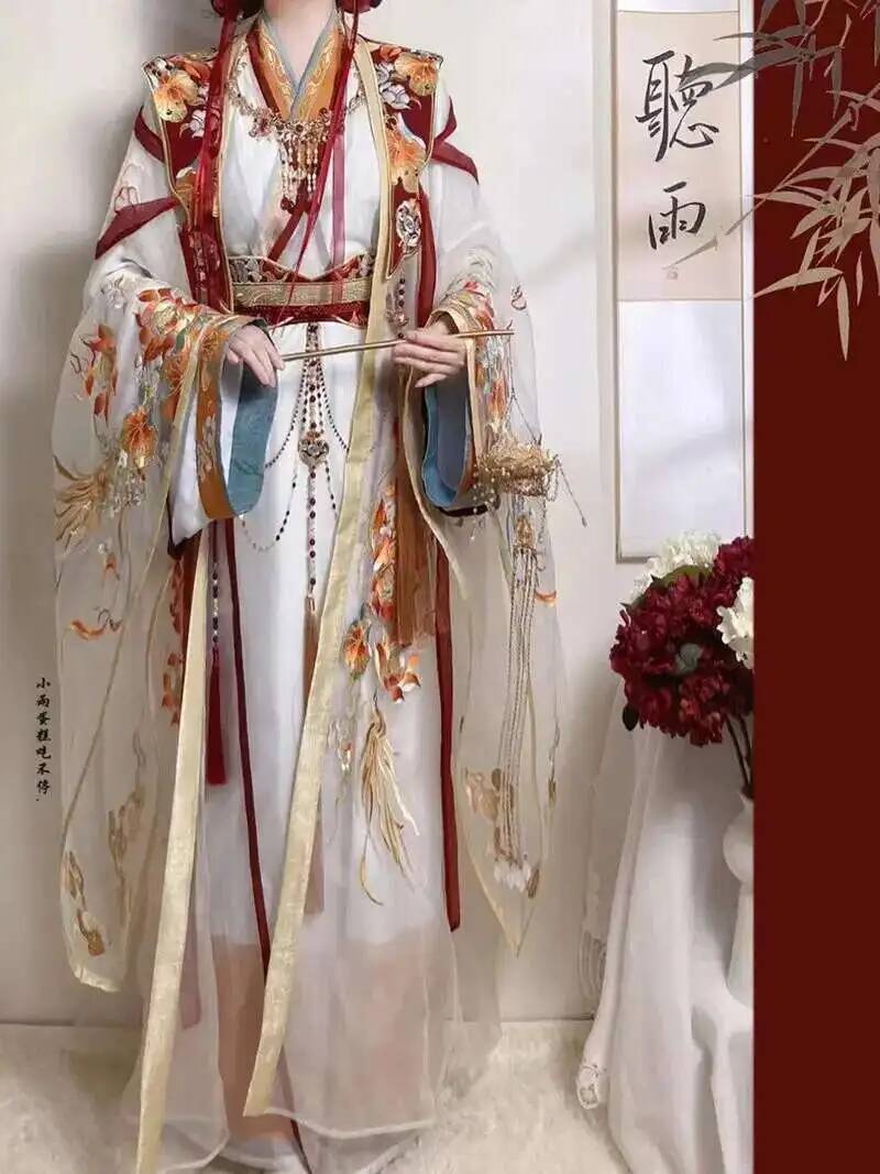 Art Craft Material - Ming Dynasty Hanfu Embroidery Heavy Craft