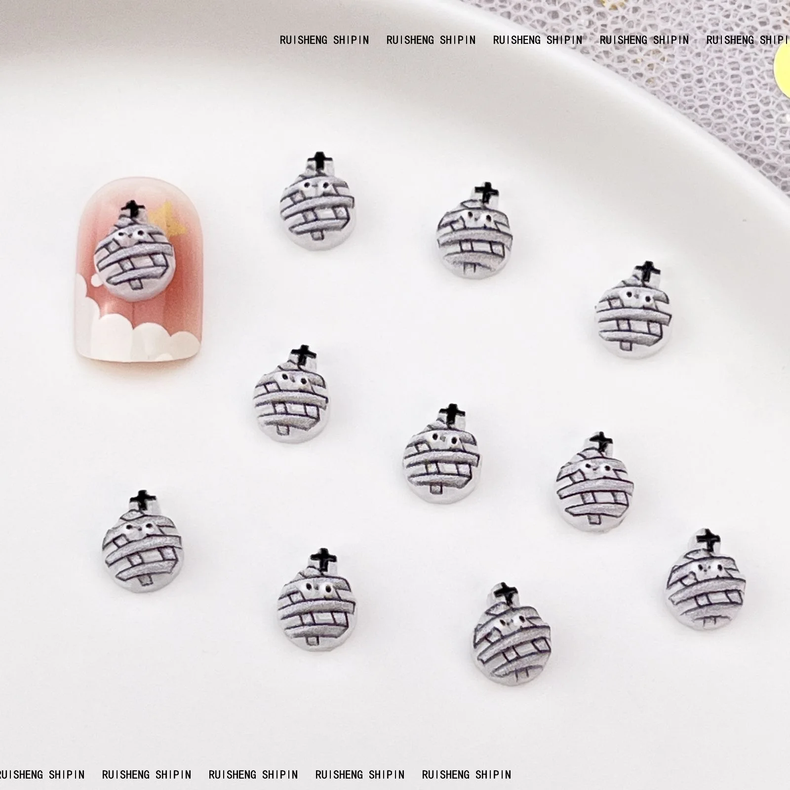 50pcs Resin Mini Colorful Hall – обзор и цена Art Craft Hat