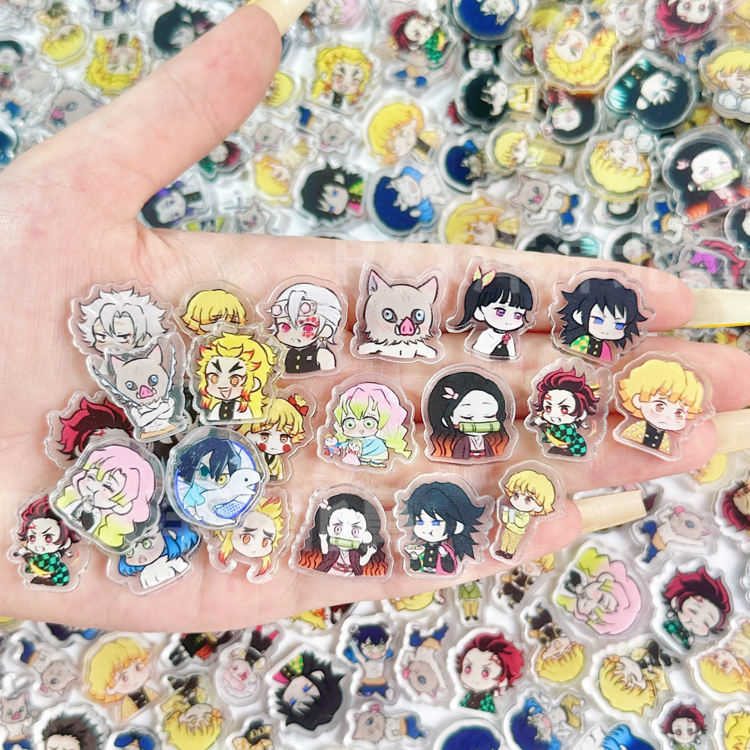 50/100Pcs 1/2cm Mini Demon Sla – обзор и цена Art Craft Material