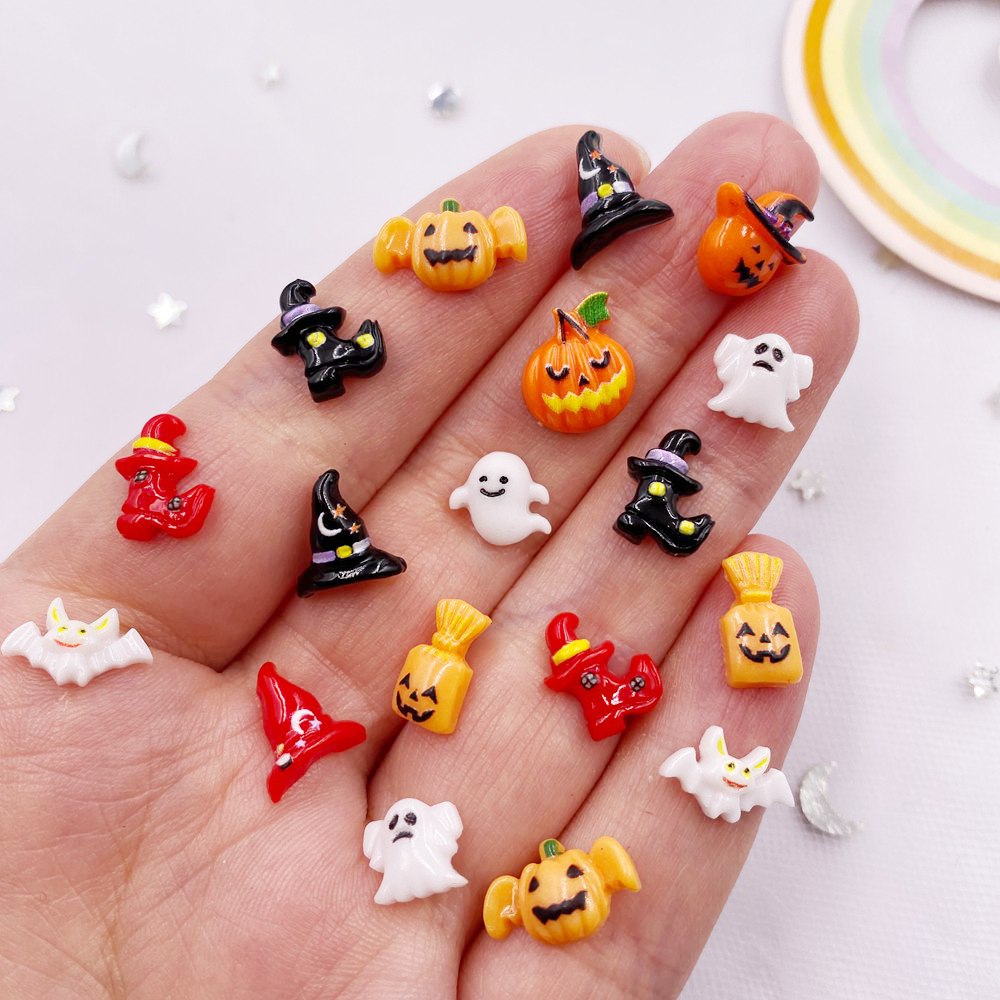 50pcs Mix Resin Mini Colorful  – обзор и цена Art Craft Hat