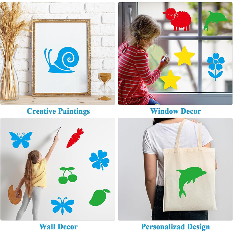 10/20pcs Painting Template Dra – обзор и цена Art Craft Material