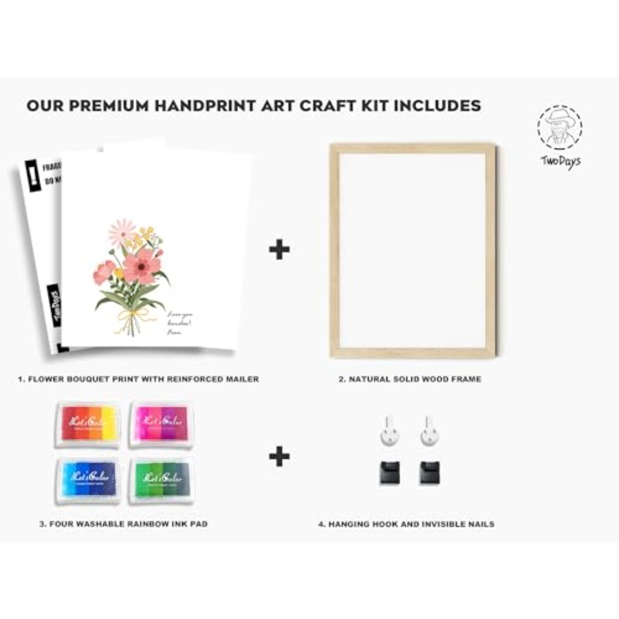 Flower Bouquet Handprint Art C – обзор и цена Art Craft Kits