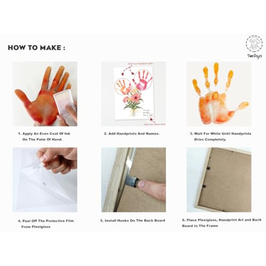 Flower Bouquet Handprint Art C – обзор и цена Art Craft Kits