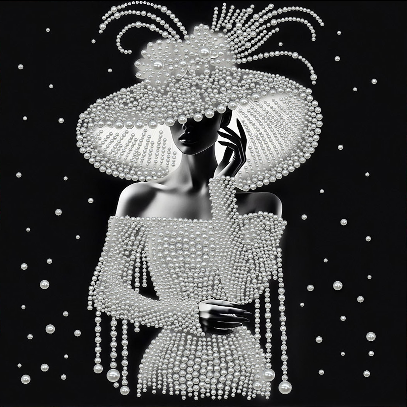 Elegant Lady Full 5D DIY Pearl – обзор и цена Art Craft Gift Ideas