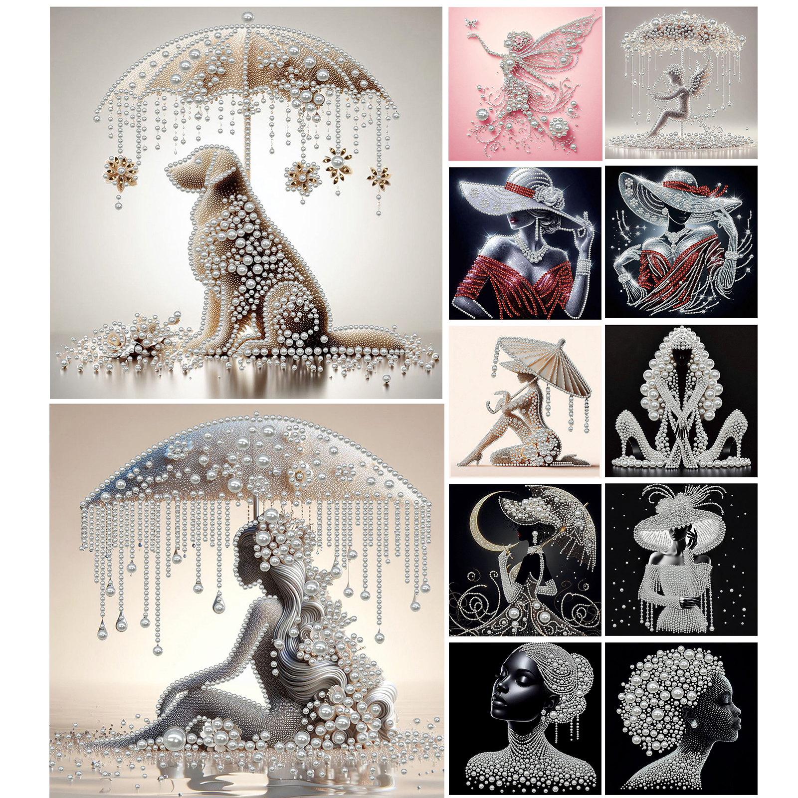 Elegant Lady Full 5D DIY Pearl – обзор и цена Art Craft Gift Ideas