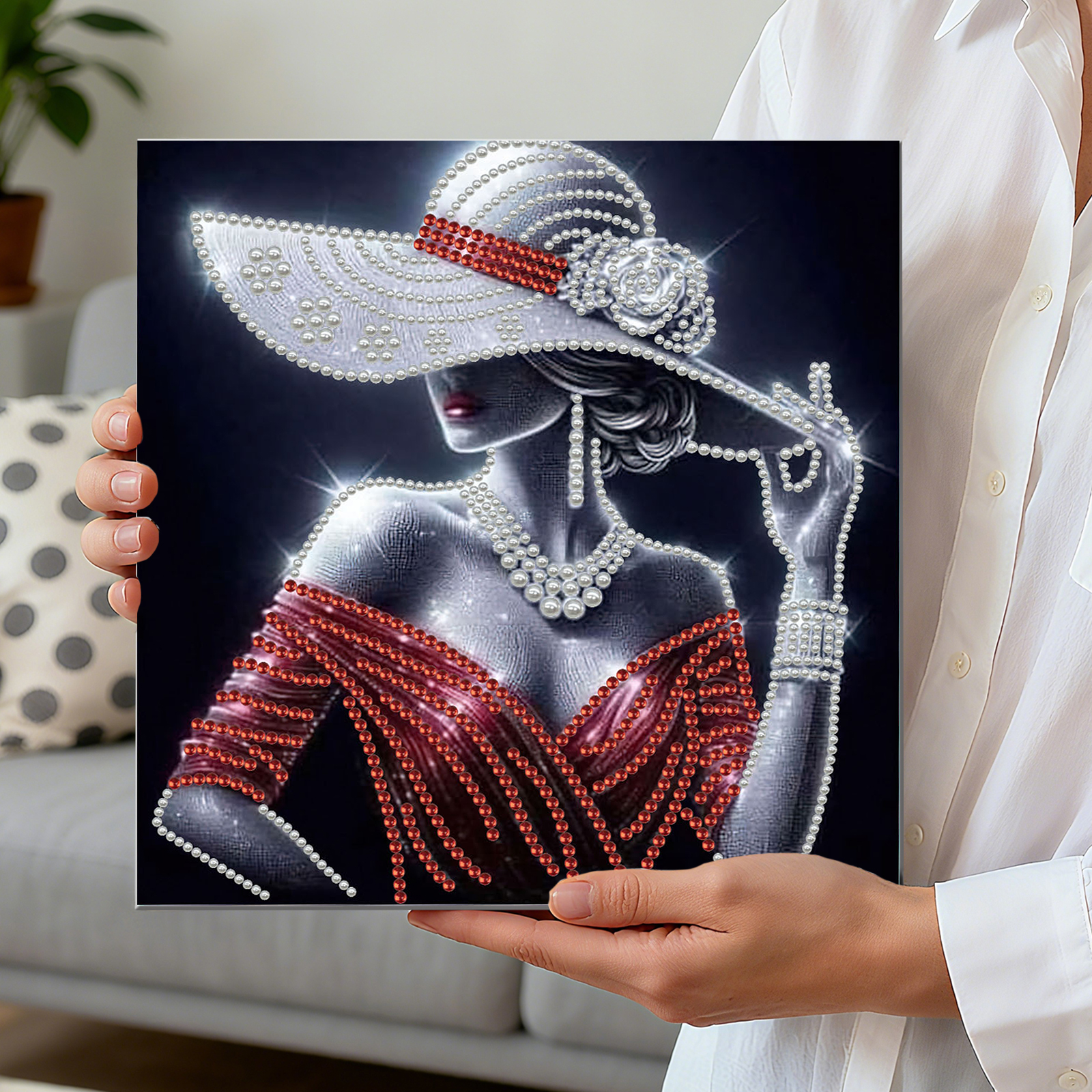Elegant Lady Full 5D DIY Pearl – обзор и цена Art Craft Gift Ideas