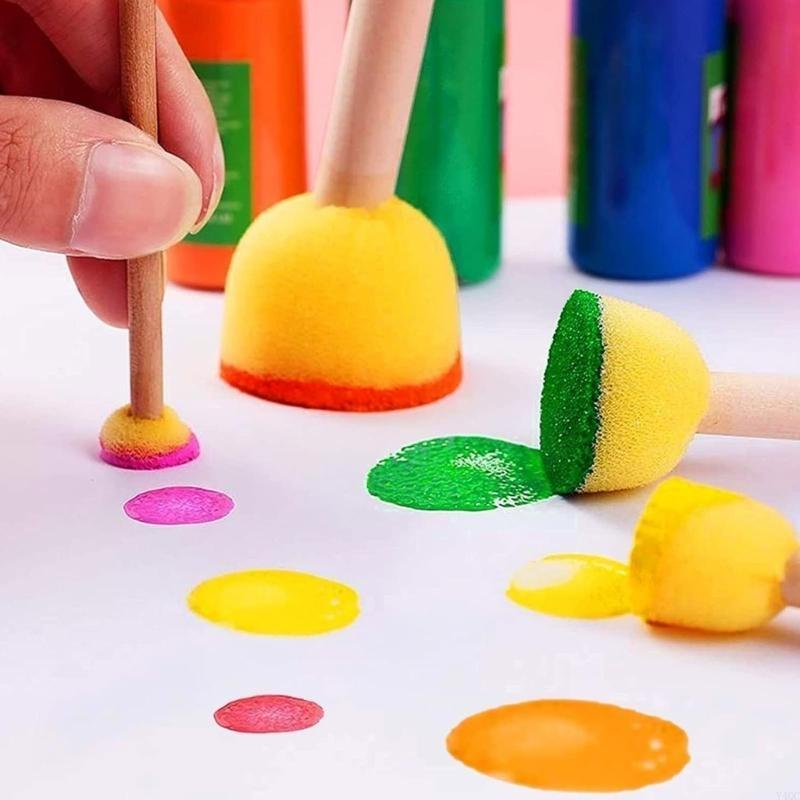 30Pieces Round Sponges Brush S – обзор и цена Art Craft Description