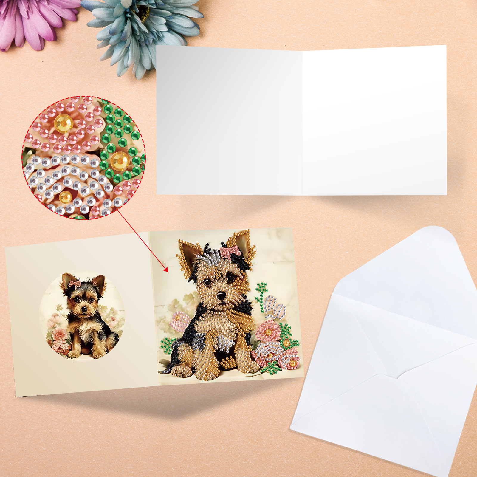 6Pcs Diamond Painting Greeting – обзор и цена Art Craft Kits