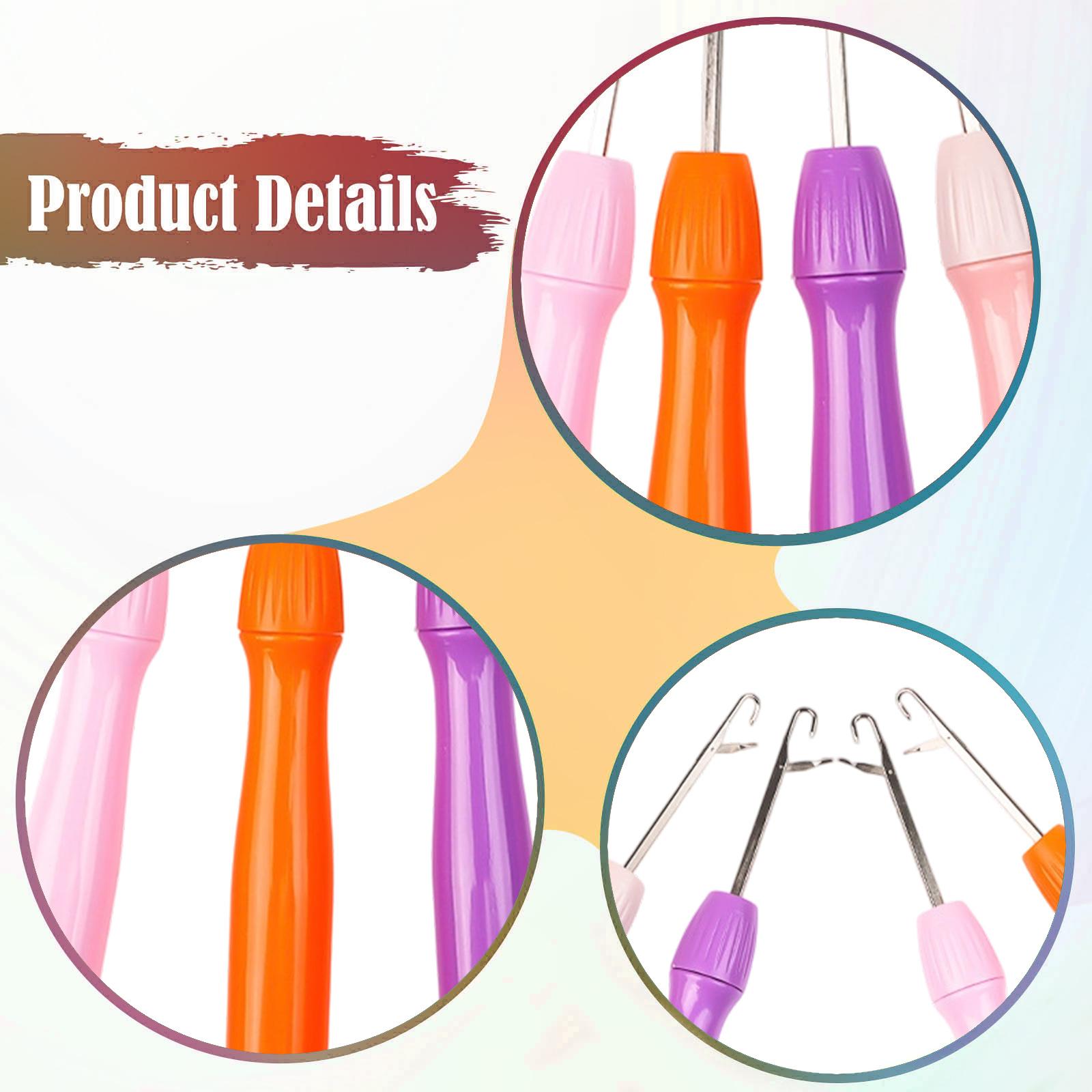 4Pcs Latch Hooks Crochet Art C – обзор и цена Art Craft Project