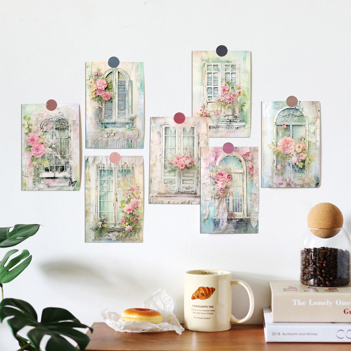 20pcs Vintage Floral Art Colla – обзор и цена Art Craft Gallery