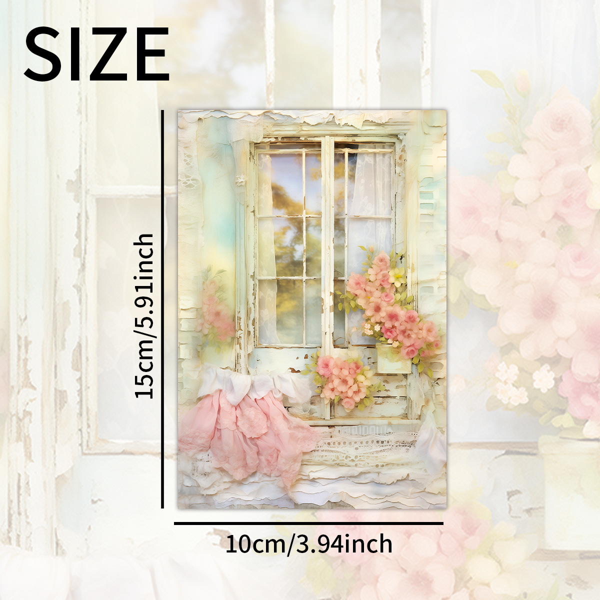 20pcs Vintage Floral Art Colla – обзор и цена Art Craft Gallery