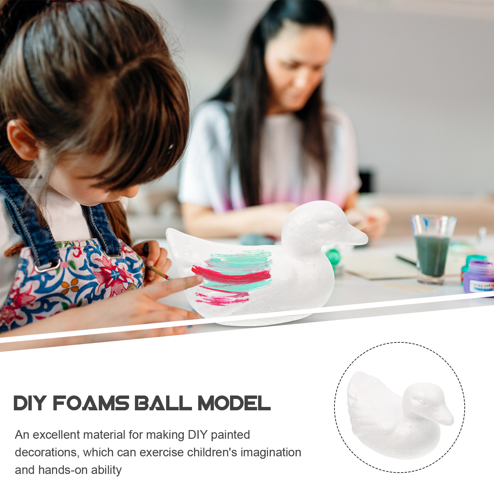 5Pcs Blank Duck Foam Balls Ani – обзор и цена Art Craft Duck