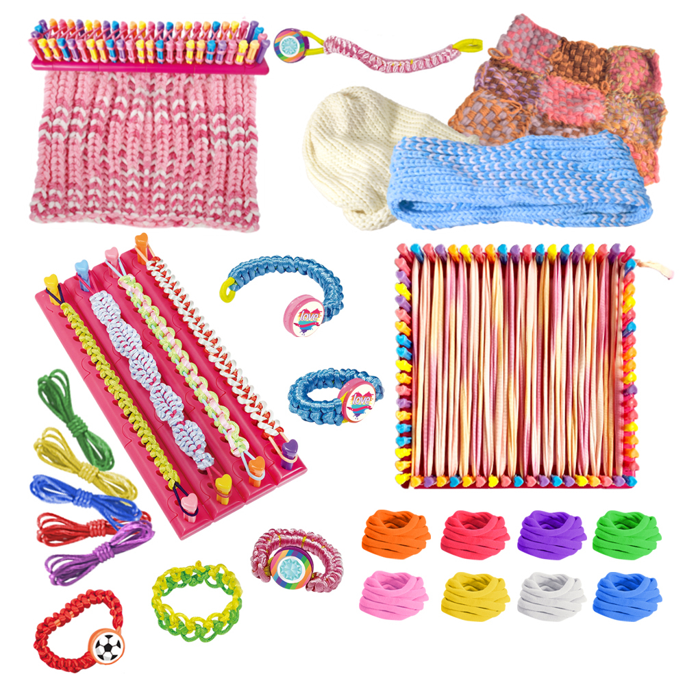 DIY Weaving Kit Toys for Kids, – обзор и цена Art Craft Hat