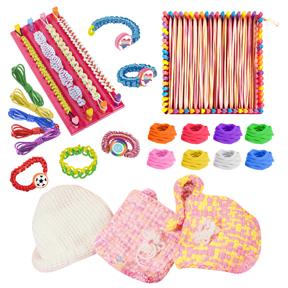 DIY Weaving Kit Toys for Kids, – обзор и цена Art Craft Hat