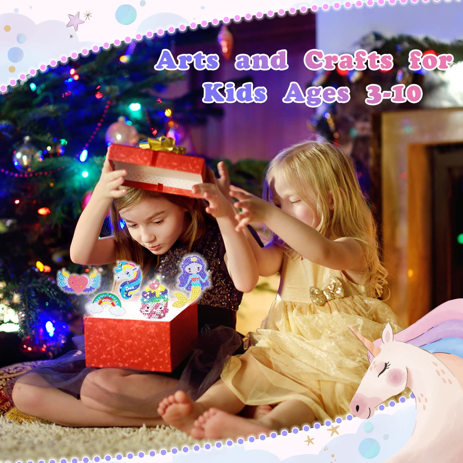 Crafts for Girls Age 4-8, Unic – обзор и цена Craft Art Set