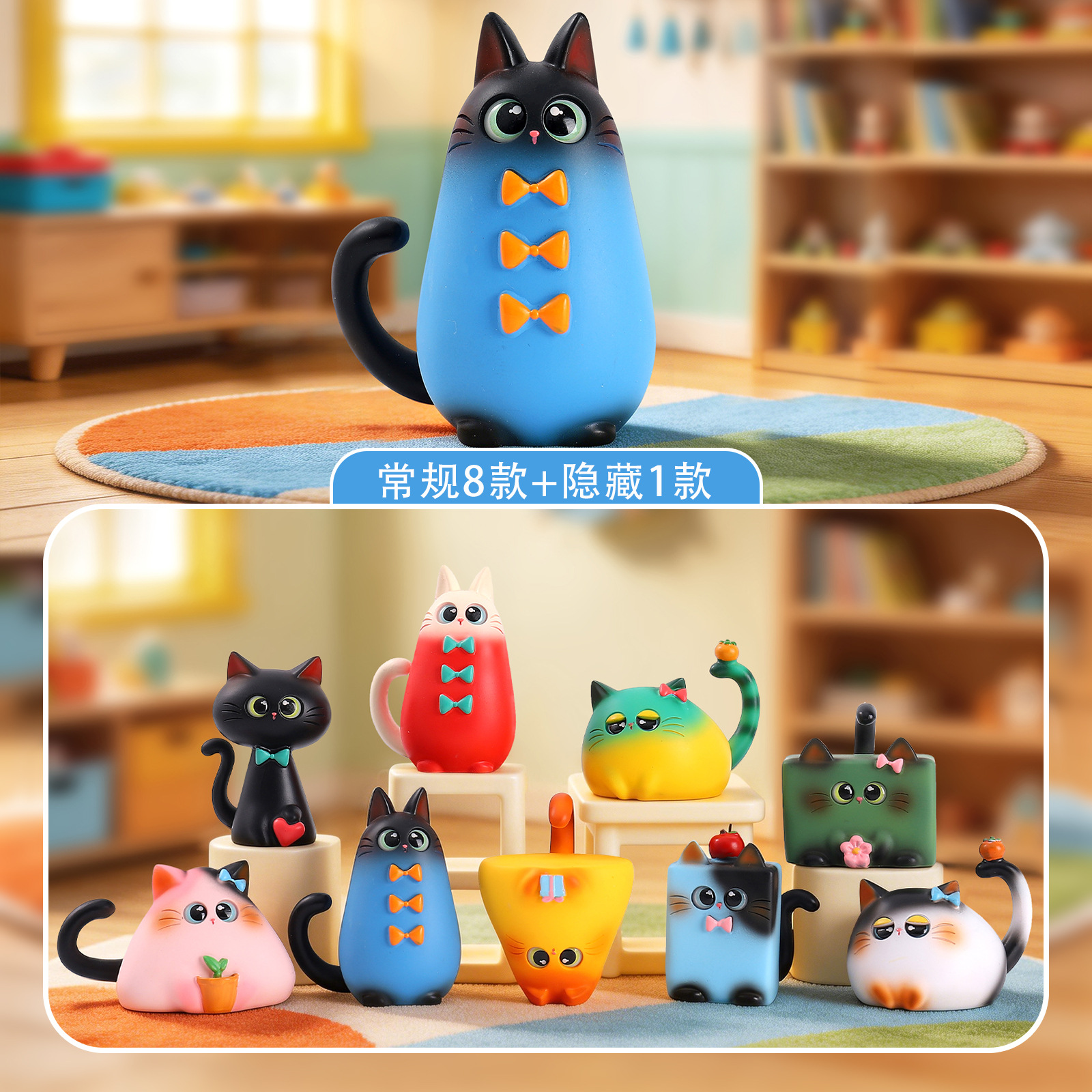 Blind Box Cat Figurine Resin C – обзор и цена Art Craft Room