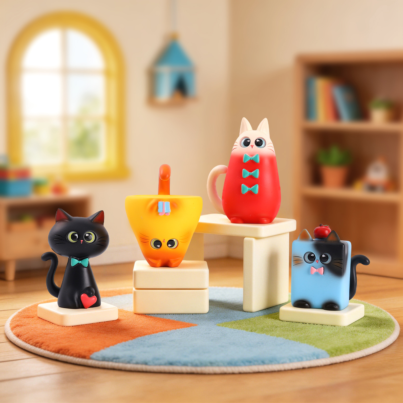 Blind Box Cat Figurine Resin C – обзор и цена Art Craft Room