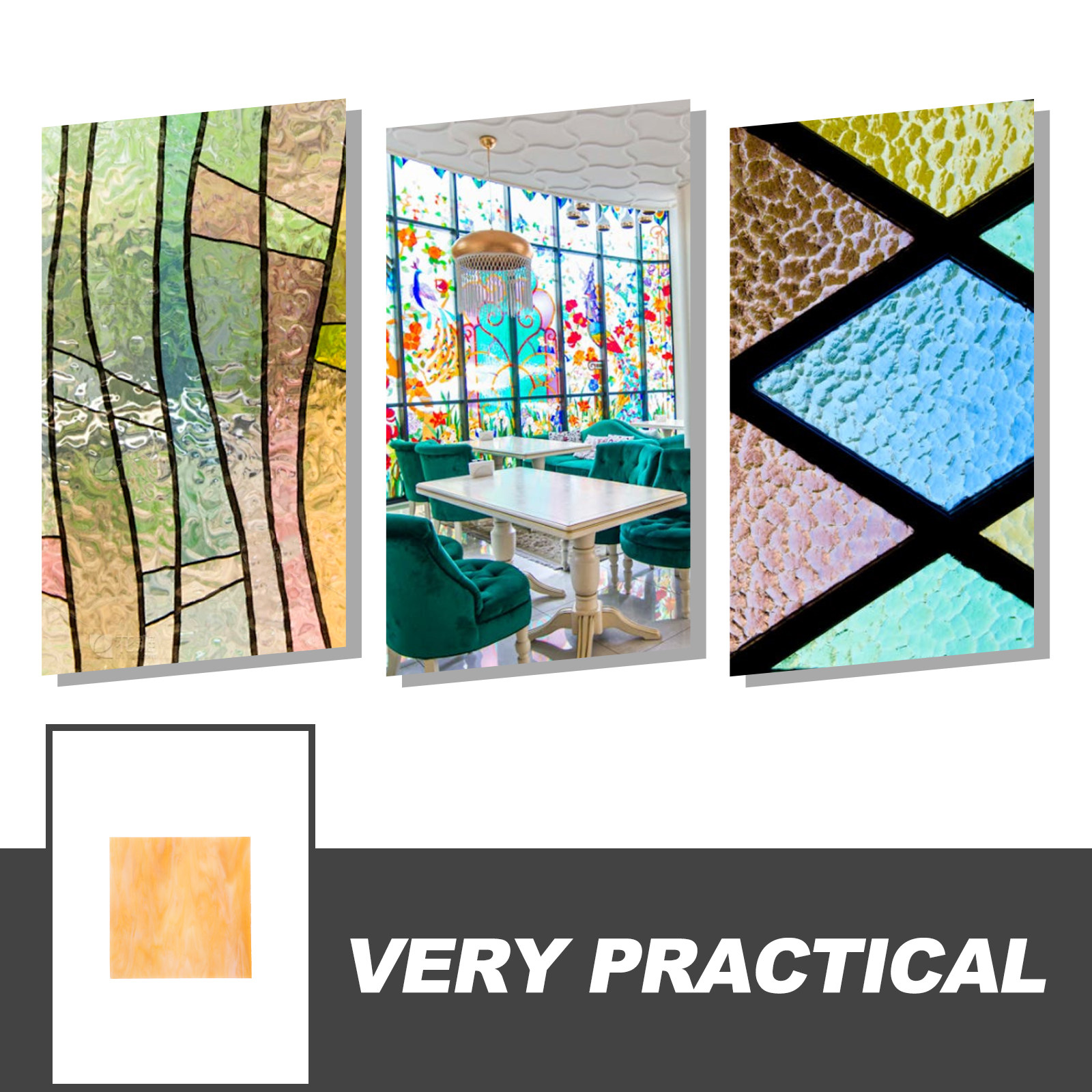 2Pcs Handmade Glass Mosaic Til – обзор и цена Art Craft Project