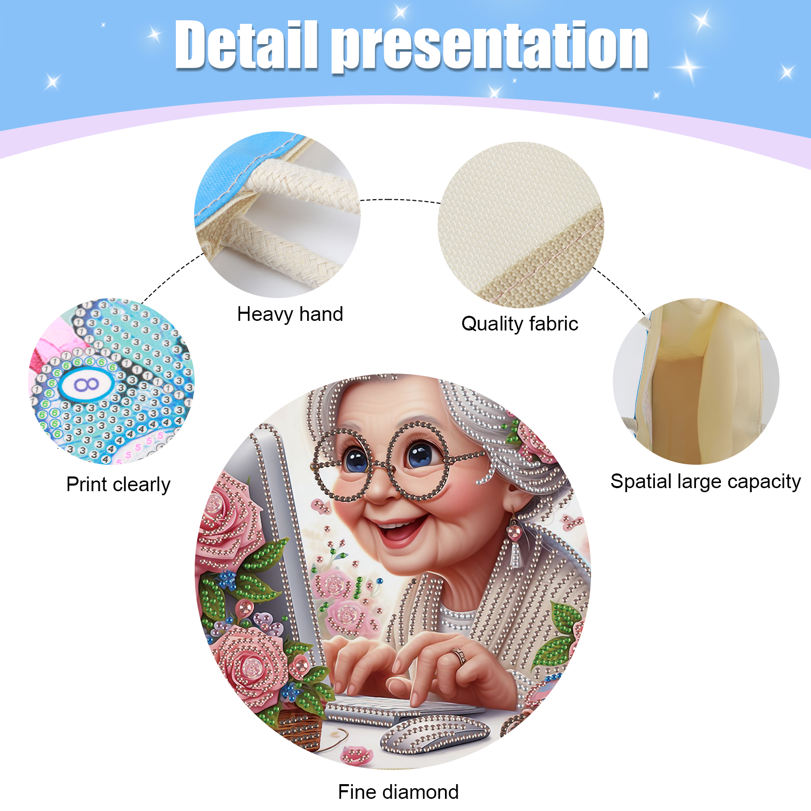 Diamond Art Painting Handbag K – обзор и цена Art Craft Kits