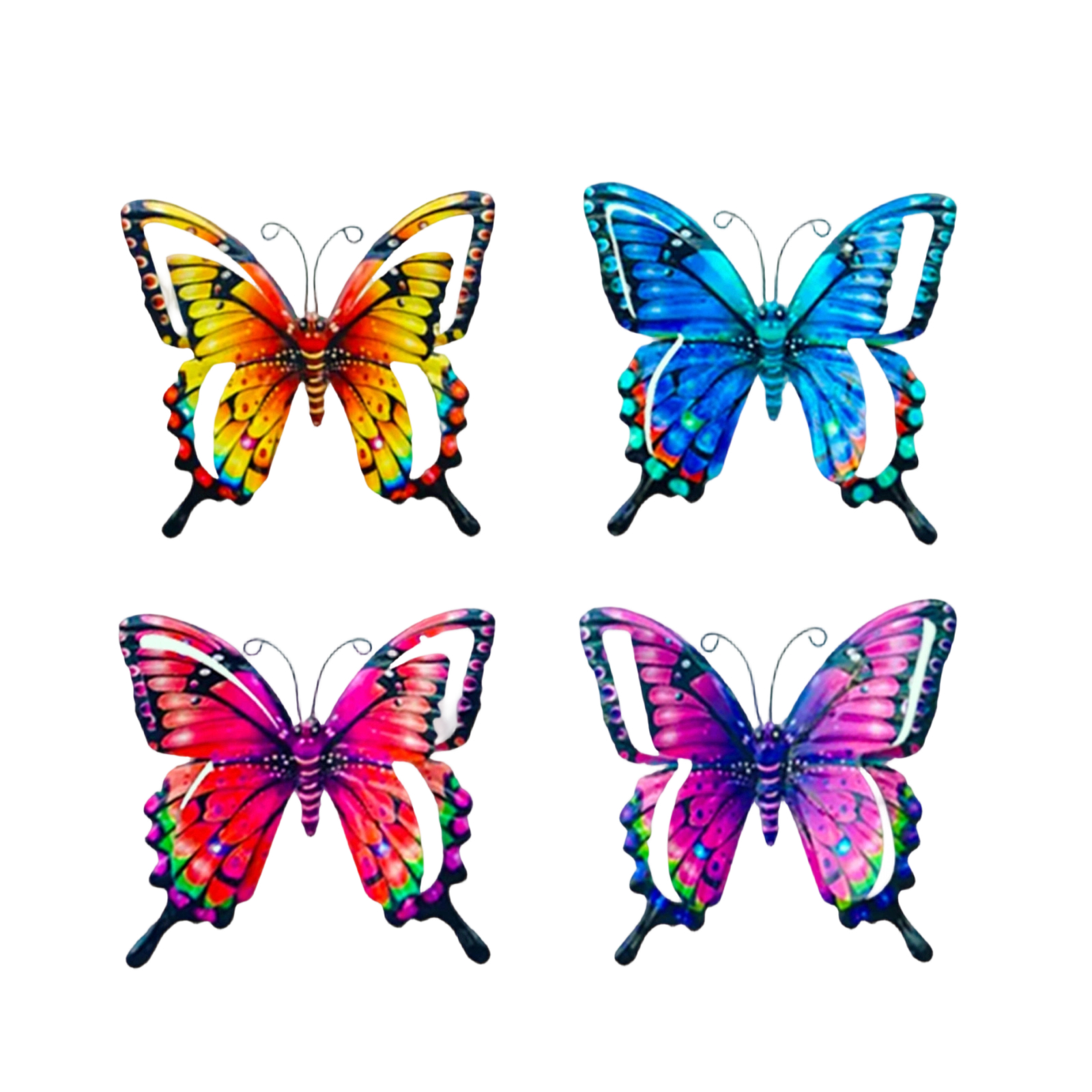 4pcs Iron Butterfly Wall Decor – обзор и цена Art Craft Butterfly