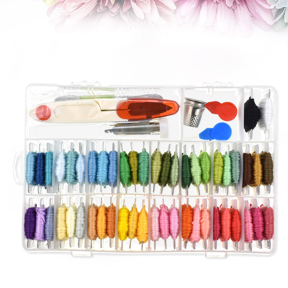 50 Assorted Colors Embroidery  – обзор и цена Art Craft Kits