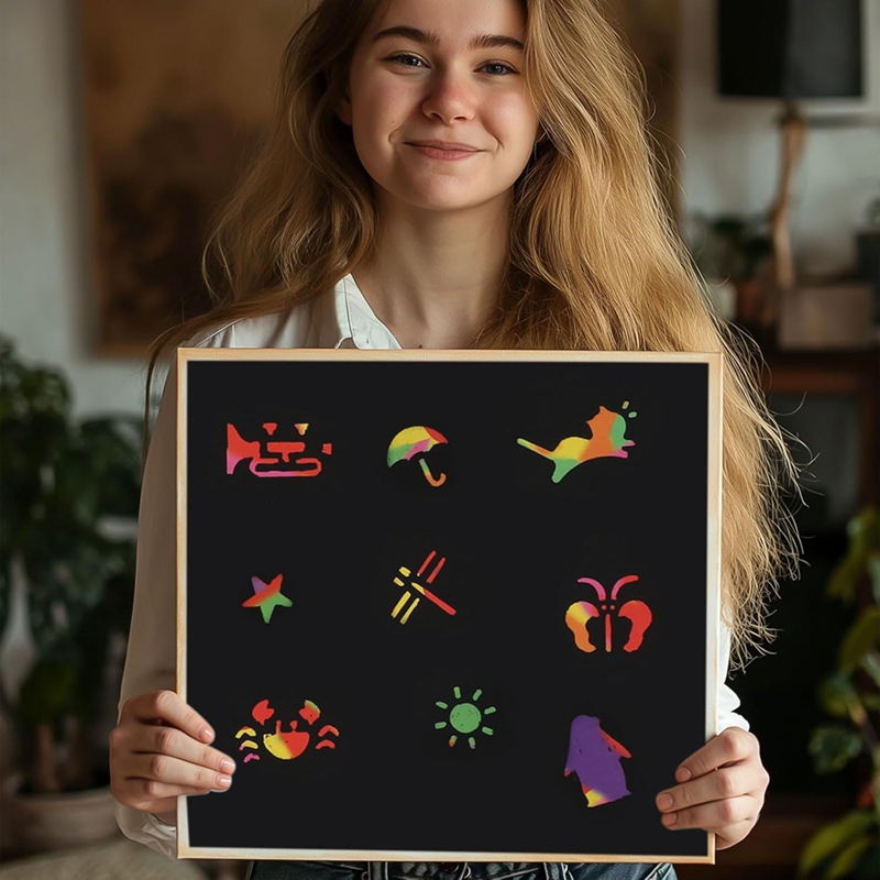 Scratch Paper Art Set, Black C – обзор и цена Art Craft Party