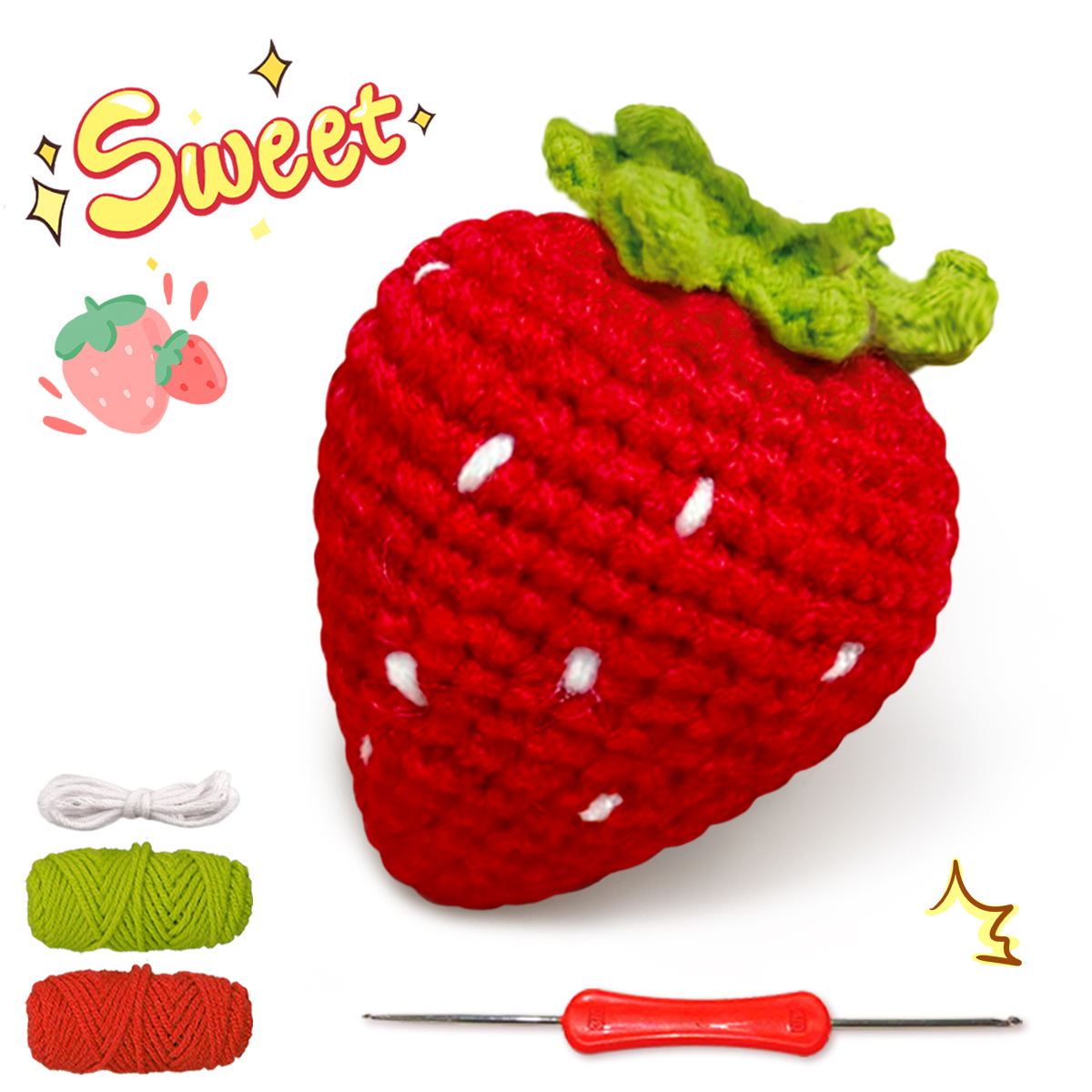 YAMAXIN 1PC Fruit Theme Croche – обзор и цена Art Craft Project