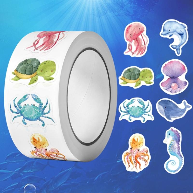 3000Pcs Marine Animal Sticker  – обзор и цена Art Craft Description