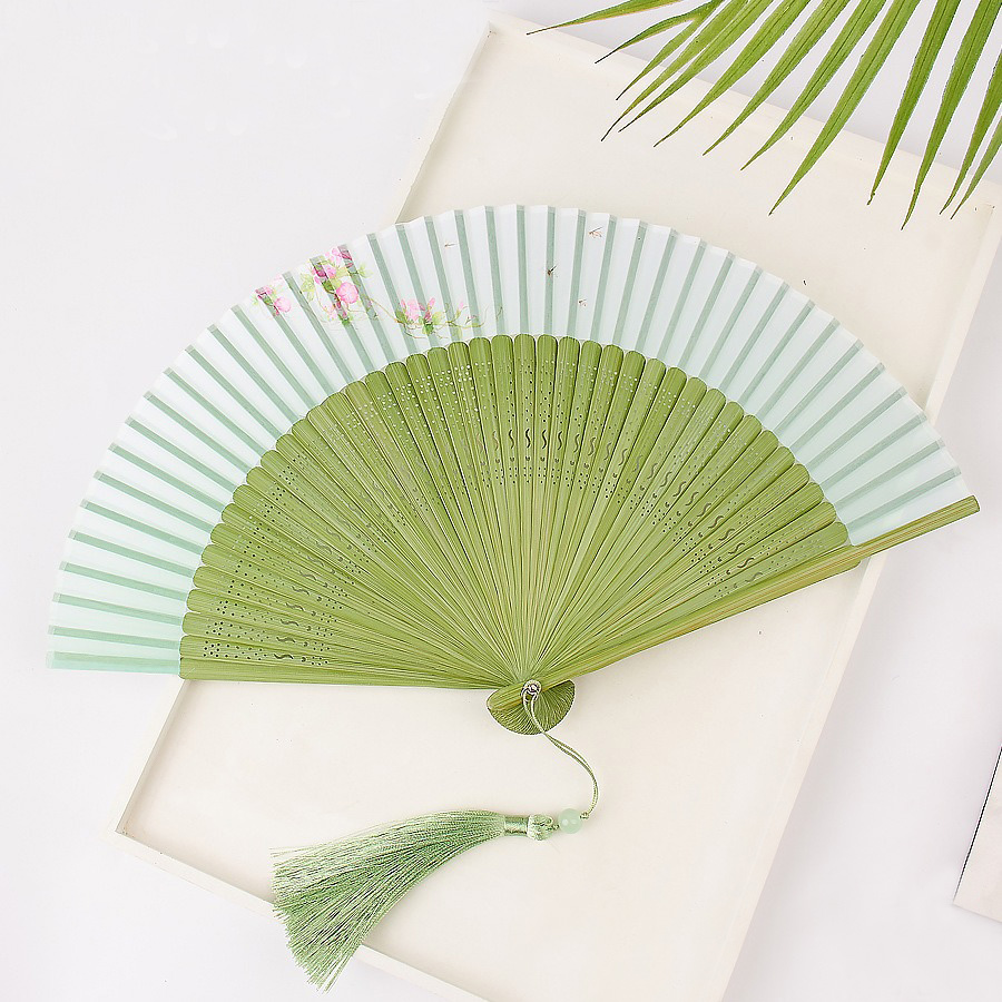 Retro Silk Folding Fan for Wom – обзор и цена Art Craft Room