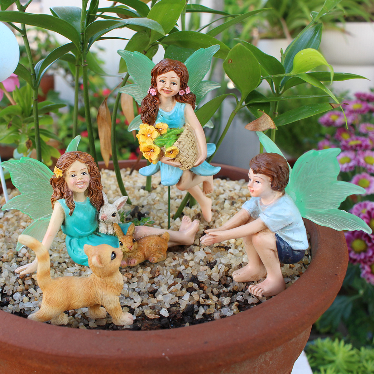4pc Flower Fairy and Animal Pa – обзор и цена Art Craft Party