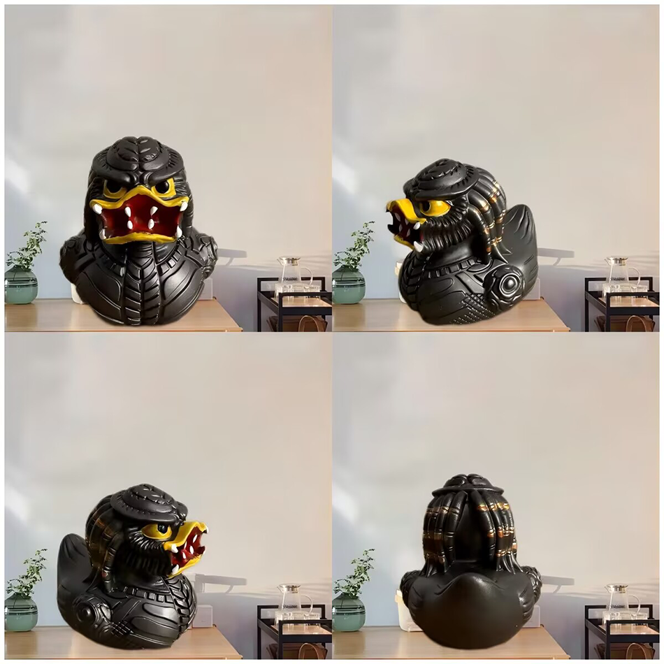 Alien Duck Resin Statue，Evil A – обзор и цена Art Craft Duck