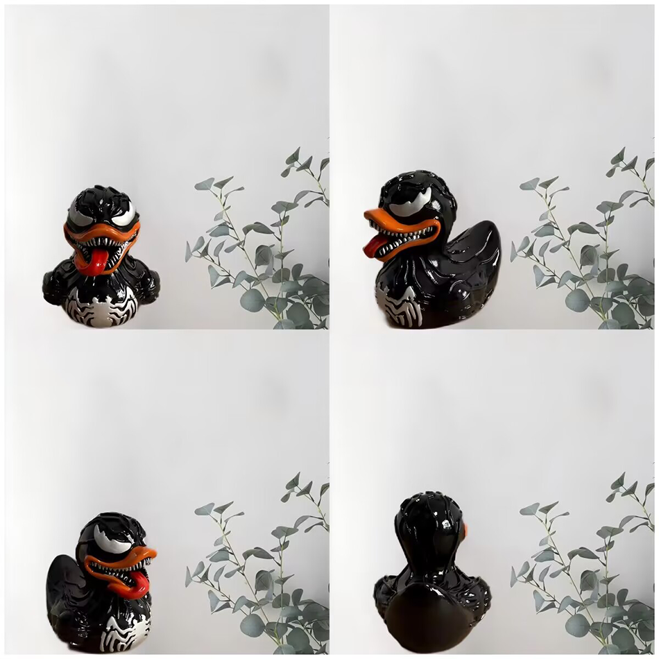 Alien Duck Resin Statue，Evil A – обзор и цена Art Craft Duck