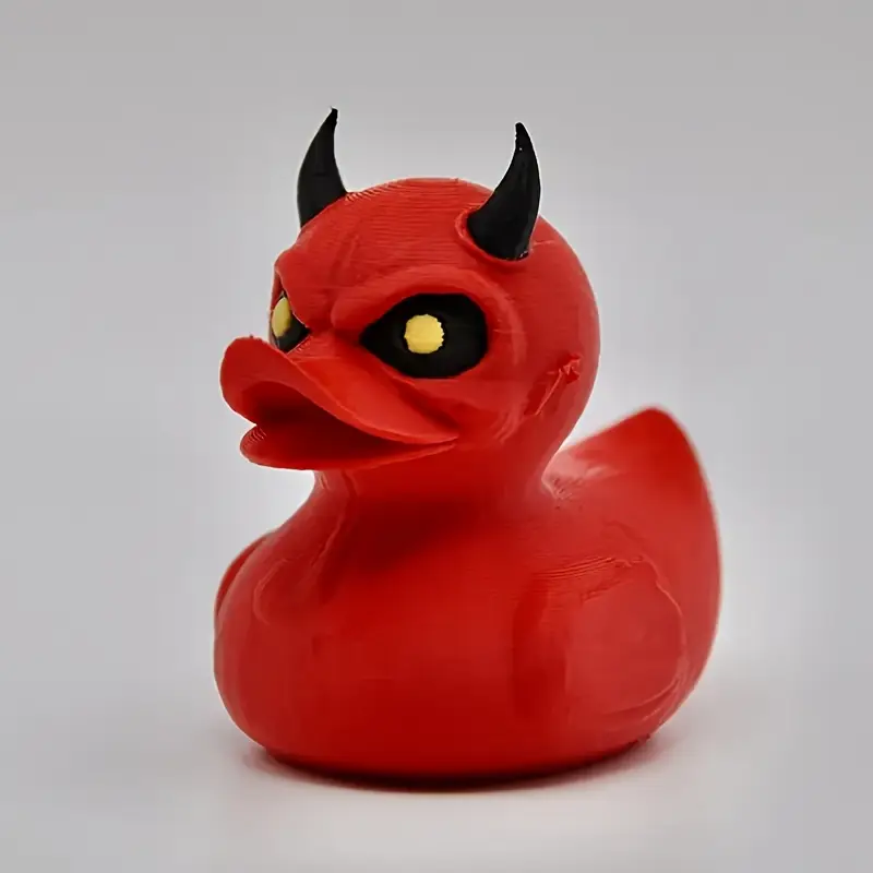 3D Printed Devil Duck Statue D – обзор и цена Art Craft Duck