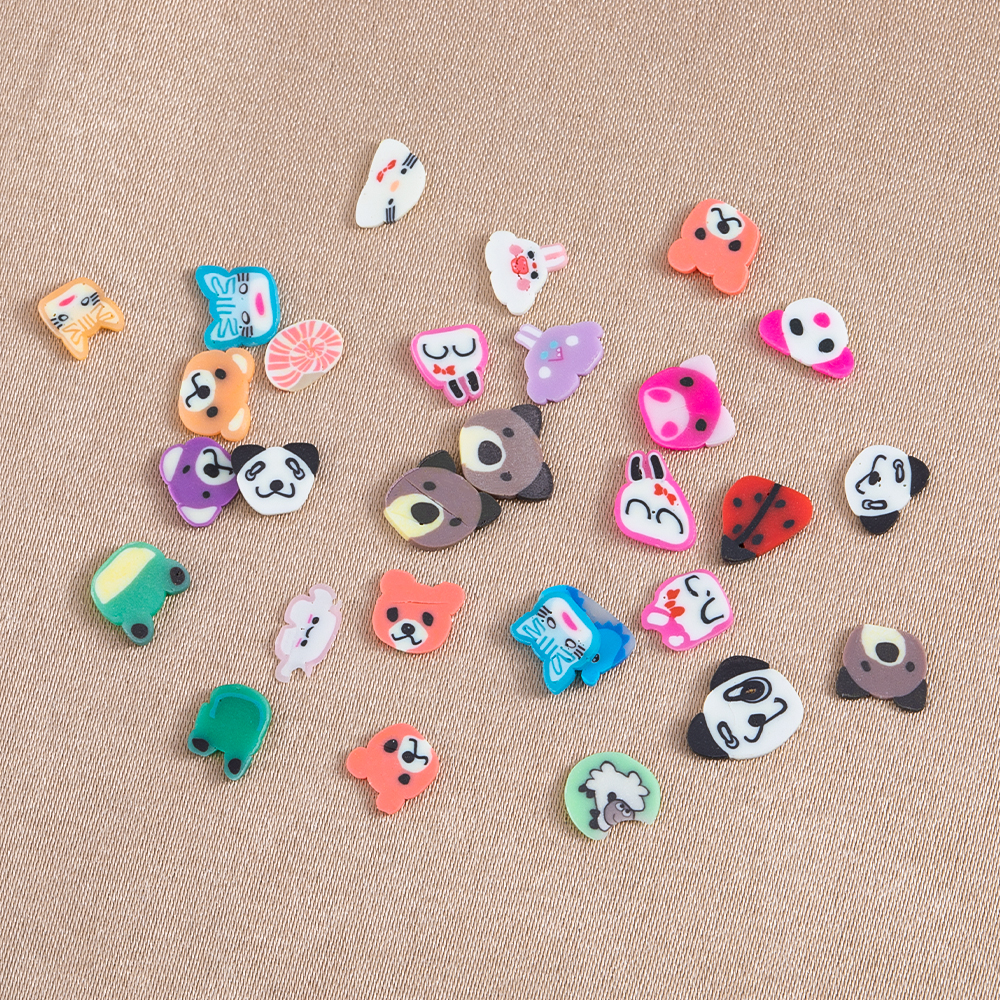 1000pcs Mix Fruit Soft Clay Sl – обзор и цена Art Craft Flower Making