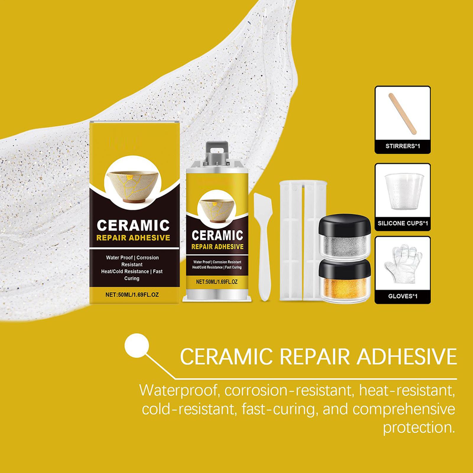 Kintsugi Repair Kit Gold Ceram – обзор и цена Art Craft Workshop