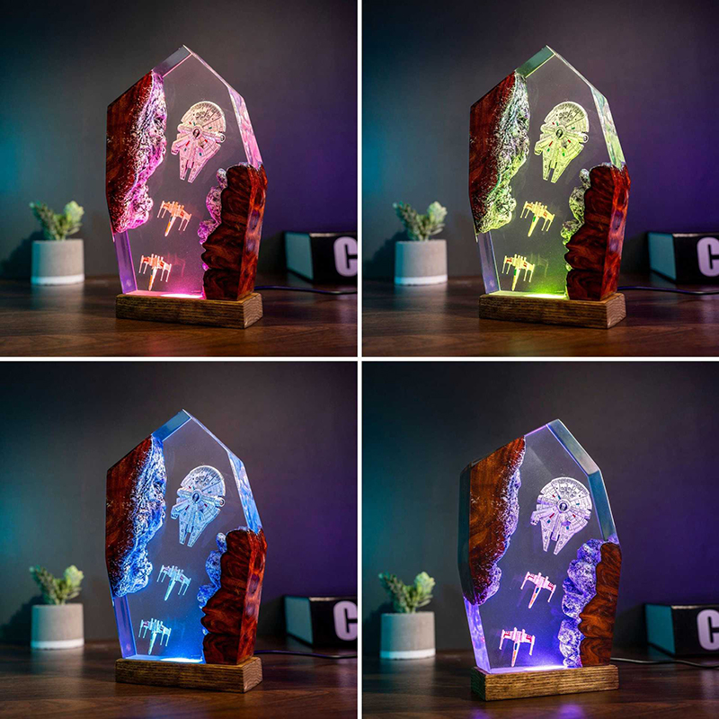 Table Resin Lamp Universe War  – обзор и цена Art Craft Christmas
