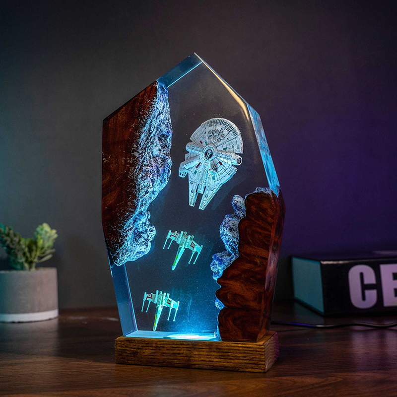 Table Resin Lamp Universe War  – обзор и цена Art Craft Christmas