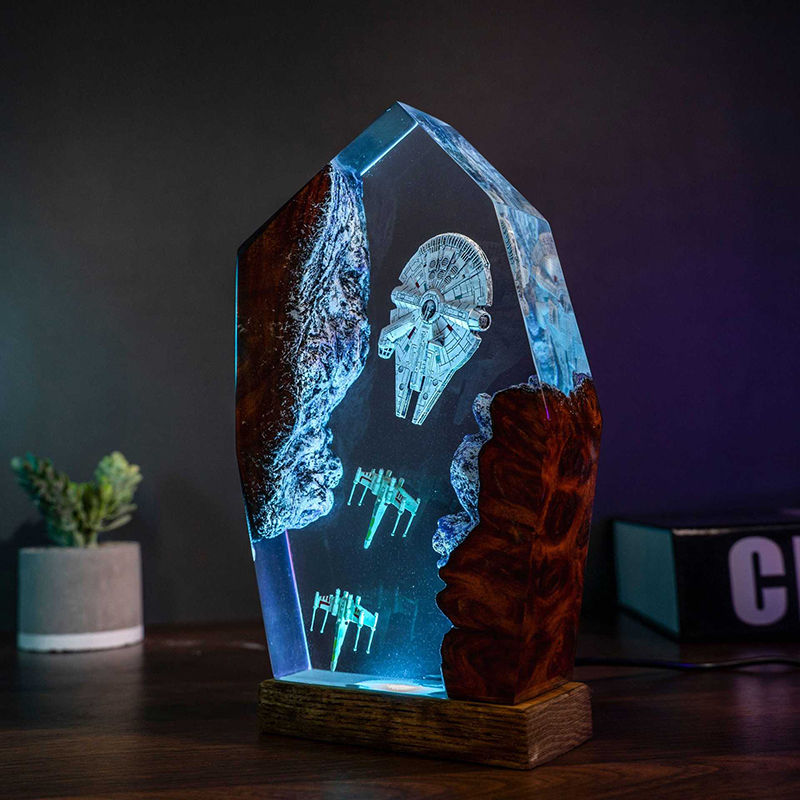 Table Resin Lamp Universe War  – обзор и цена Art Craft Christmas