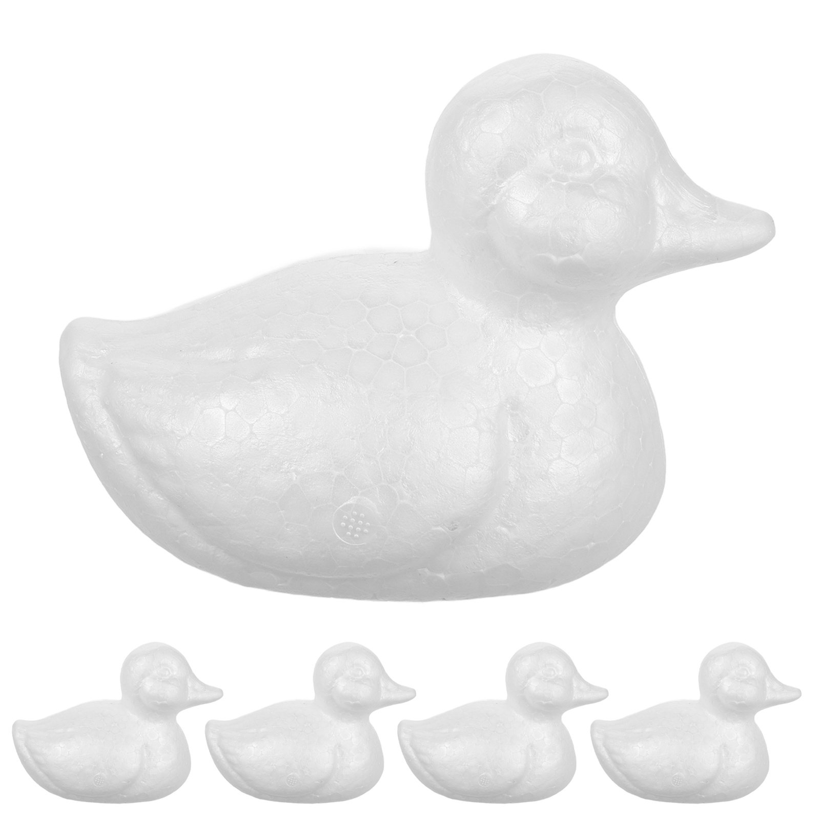 5pcs Foam Duck Shapes White Po – обзор и цена Art Craft Duck