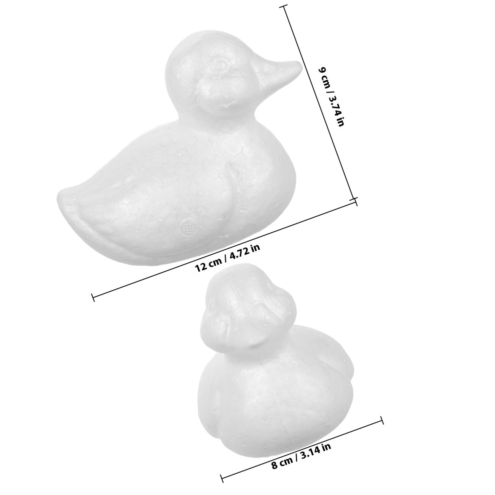 5pcs Foam Duck Shapes White Po – обзор и цена Art Craft Duck