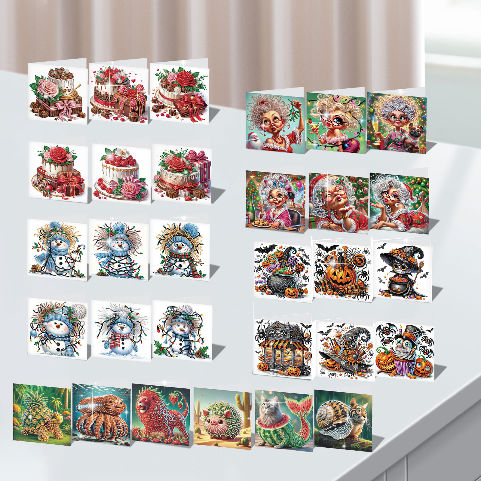 6Pcs Diamond Art Painting Gree – обзор и цена Art Craft Kits