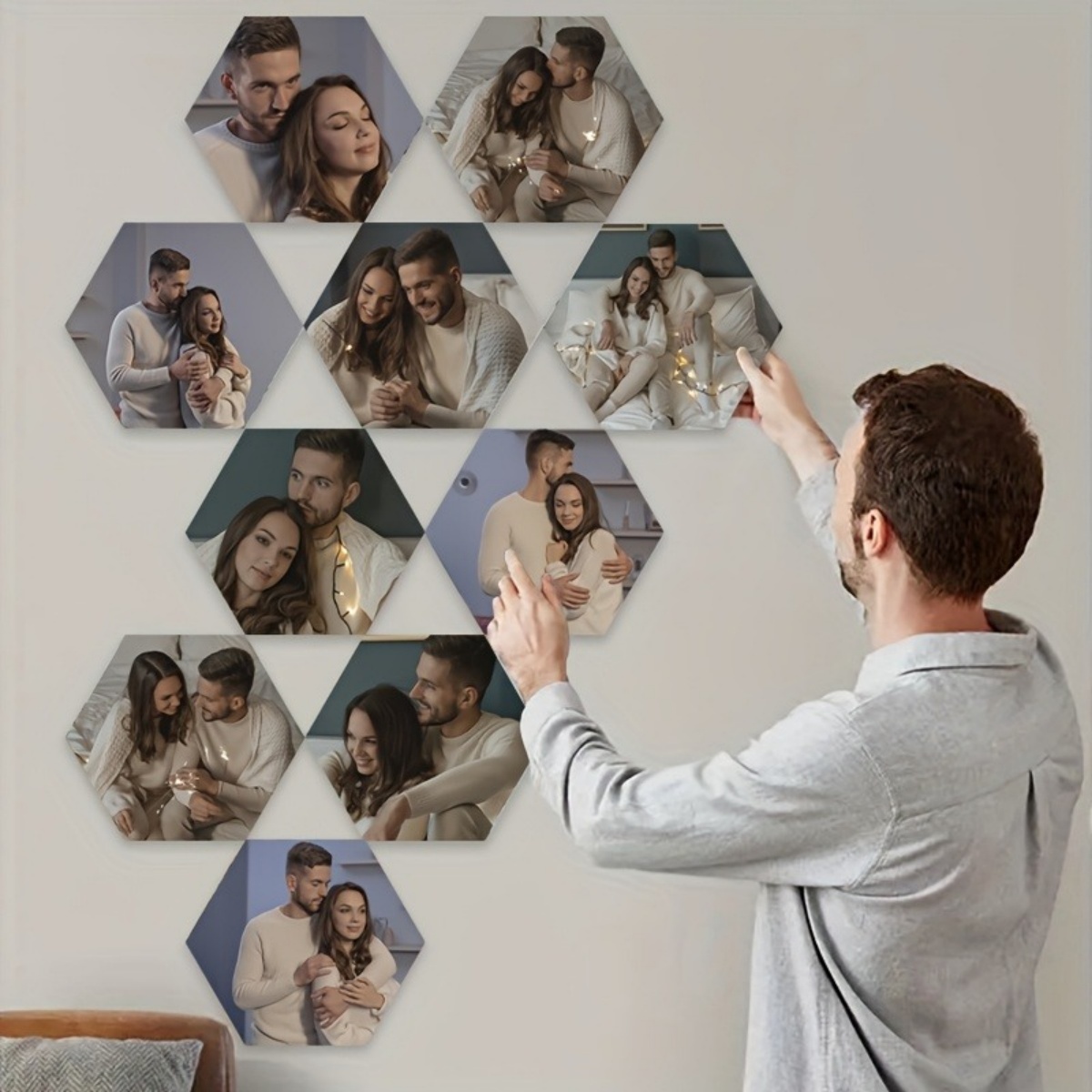 Custom Wall Decor — Modern Hex – обзор и цена Art Craft Christmas